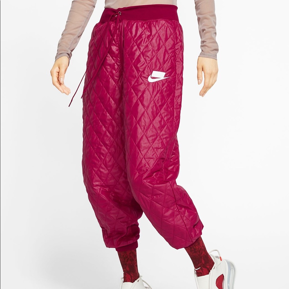 NIKE quilted joggers
